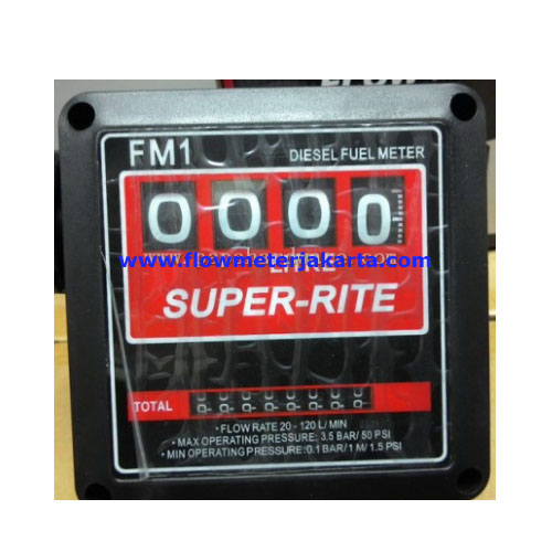 Jual Flow Meter Super Rite FM1