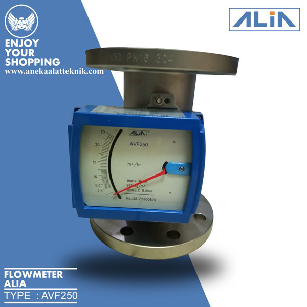 Variable area flowmeter alia