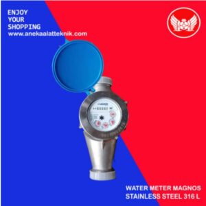 Harga stainless steel water meter merk magnos